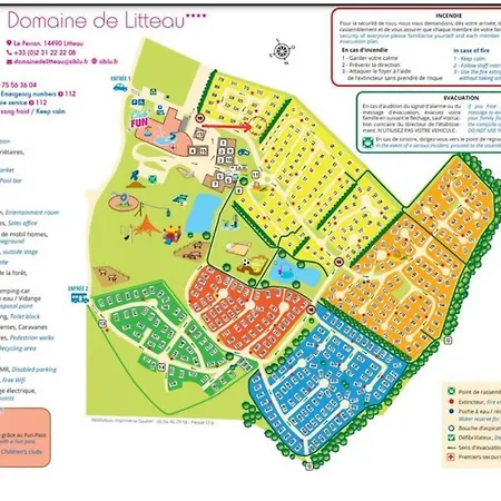 Campsite Le Petit Paradis Litteau